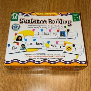 Key Education Sentence Building Open-Ended Learning Game, Grades K - 2